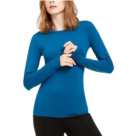 🎁 Weekend Max Mara Long-Sleeve Crewneck Top - Picture 1 of 5
